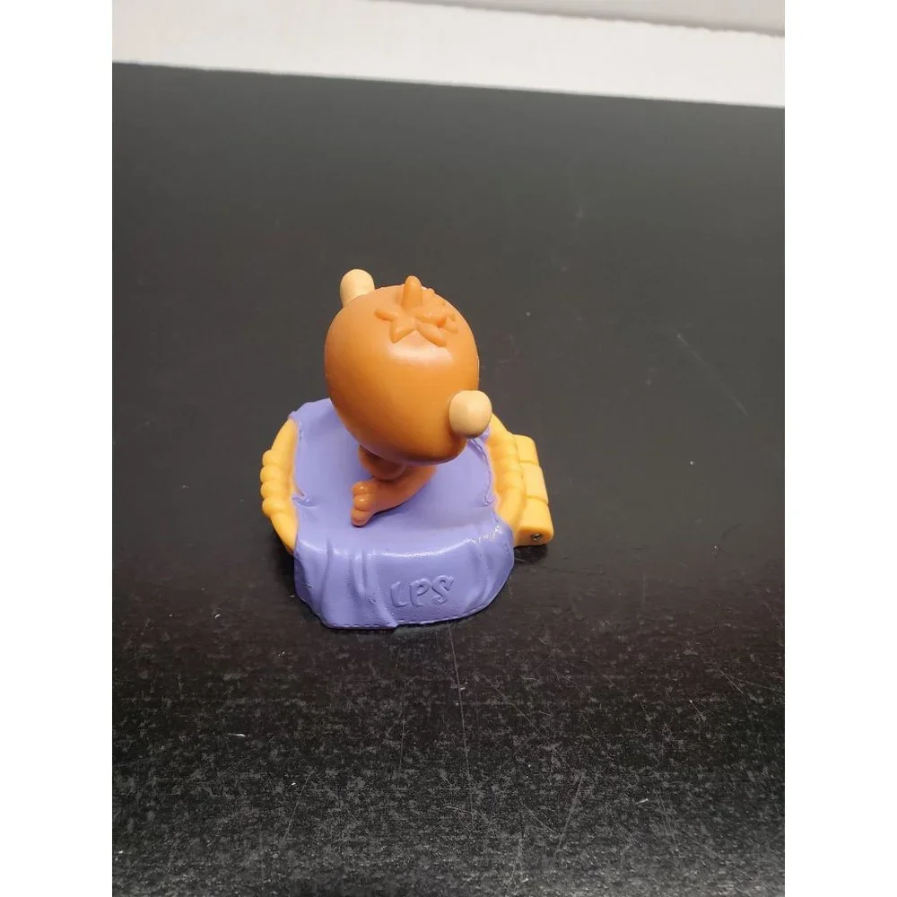 Brown Monkey Littlest Pet Shop‎ with attached base